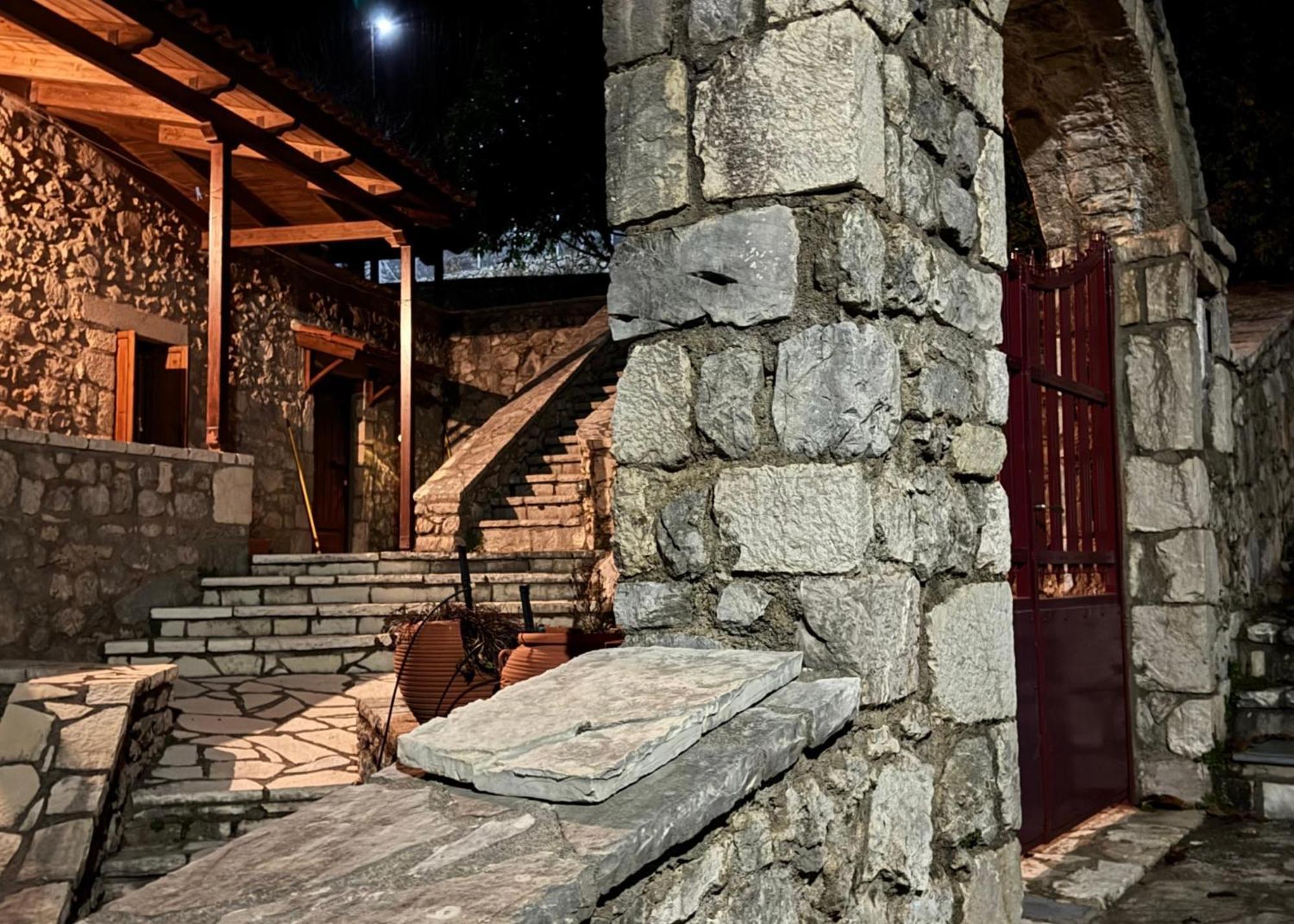 Terra Petra Villa At Psari Trikolonon Gortynia Psárion Eksteriør bilde