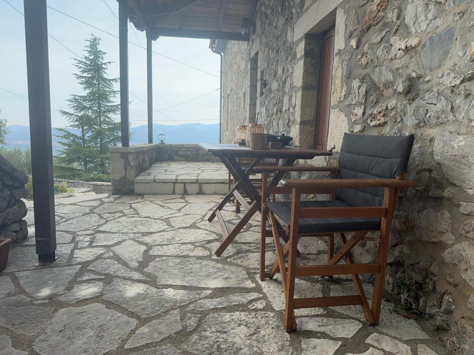 Terra Petra Villa At Psari Trikolonon Gortynia Psárion Eksteriør bilde