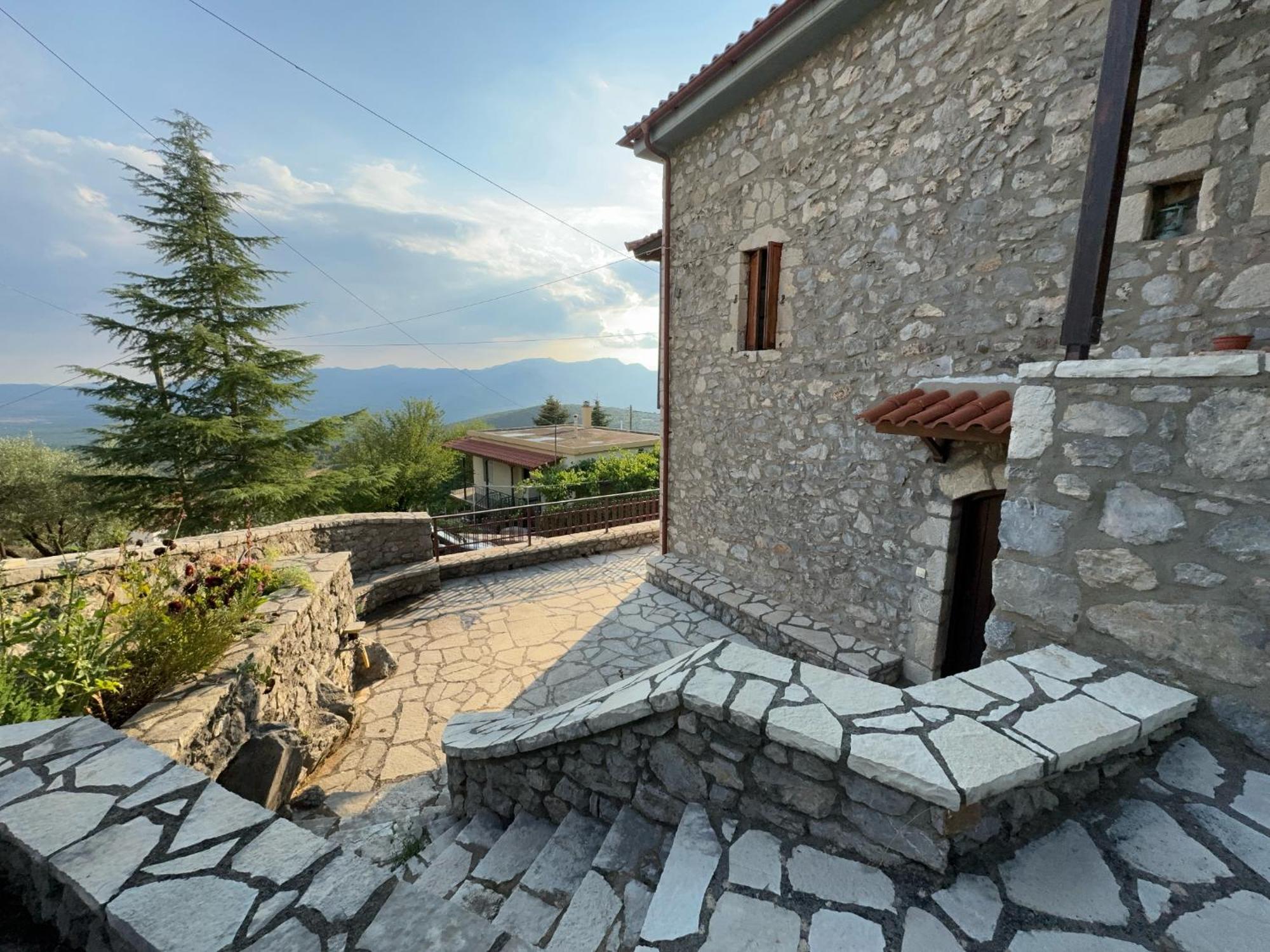 Terra Petra Villa At Psari Trikolonon Gortynia Psárion Eksteriør bilde