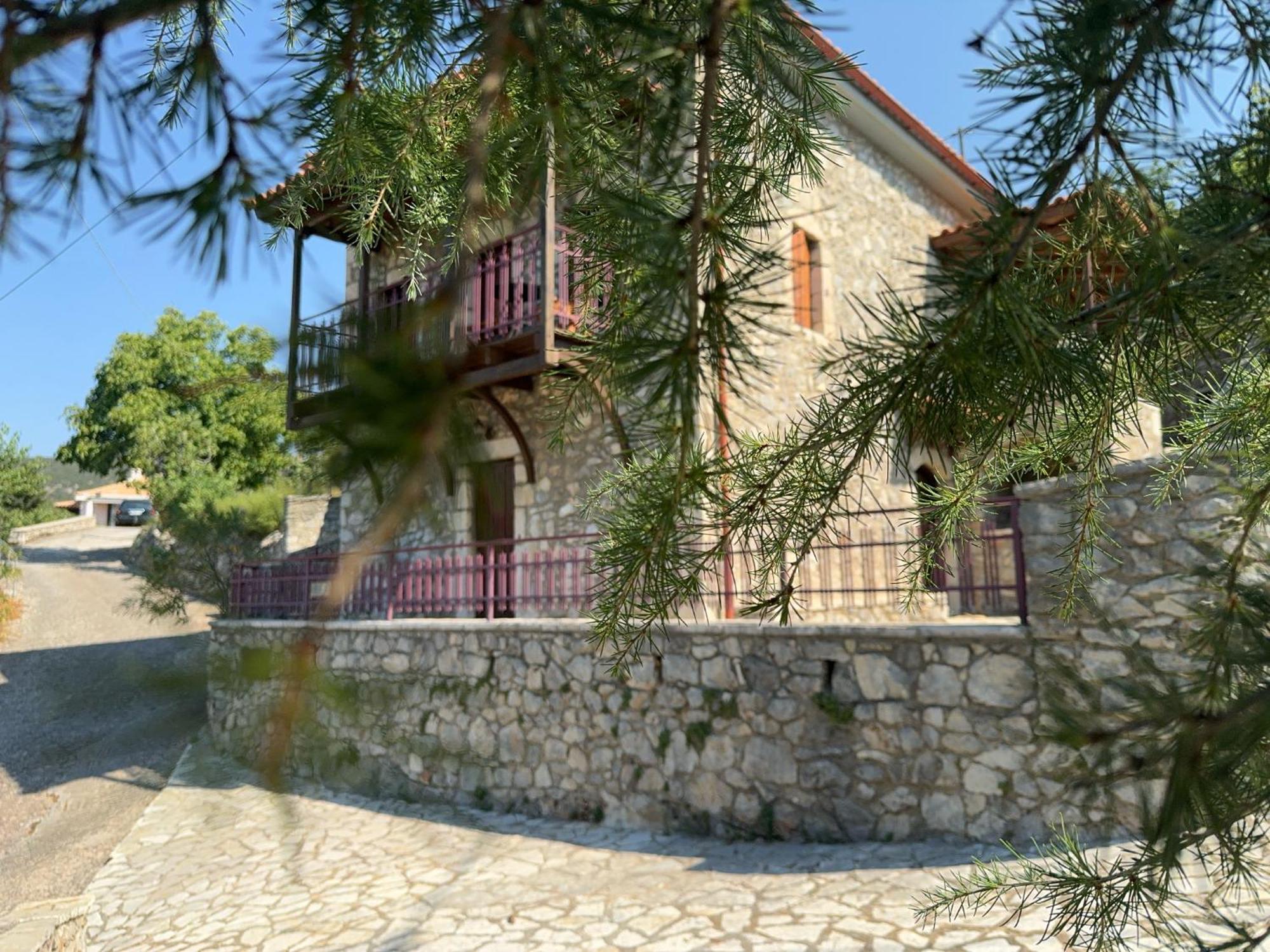 Terra Petra Villa At Psari Trikolonon Gortynia Psárion Eksteriør bilde