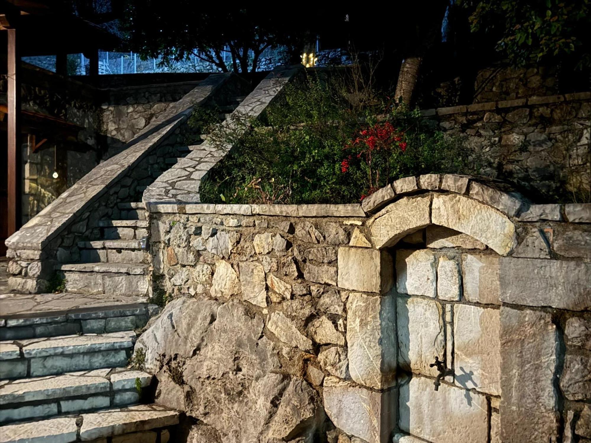 Terra Petra Villa At Psari Trikolonon Gortynia Psárion Eksteriør bilde