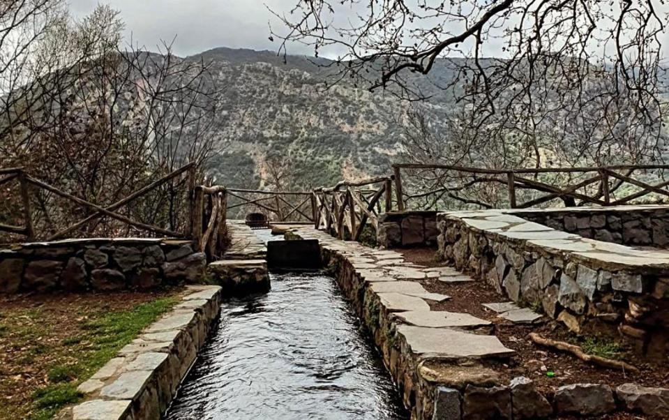 Terra Petra Villa At Psari Trikolonon Gortynia Psárion Eksteriør bilde