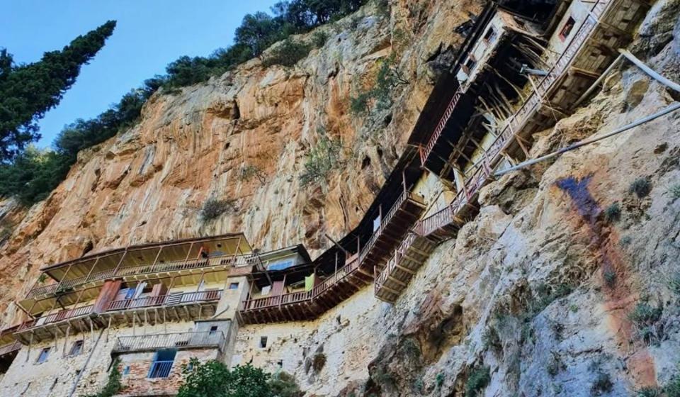 Terra Petra Villa At Psari Trikolonon Gortynia Psárion Eksteriør bilde